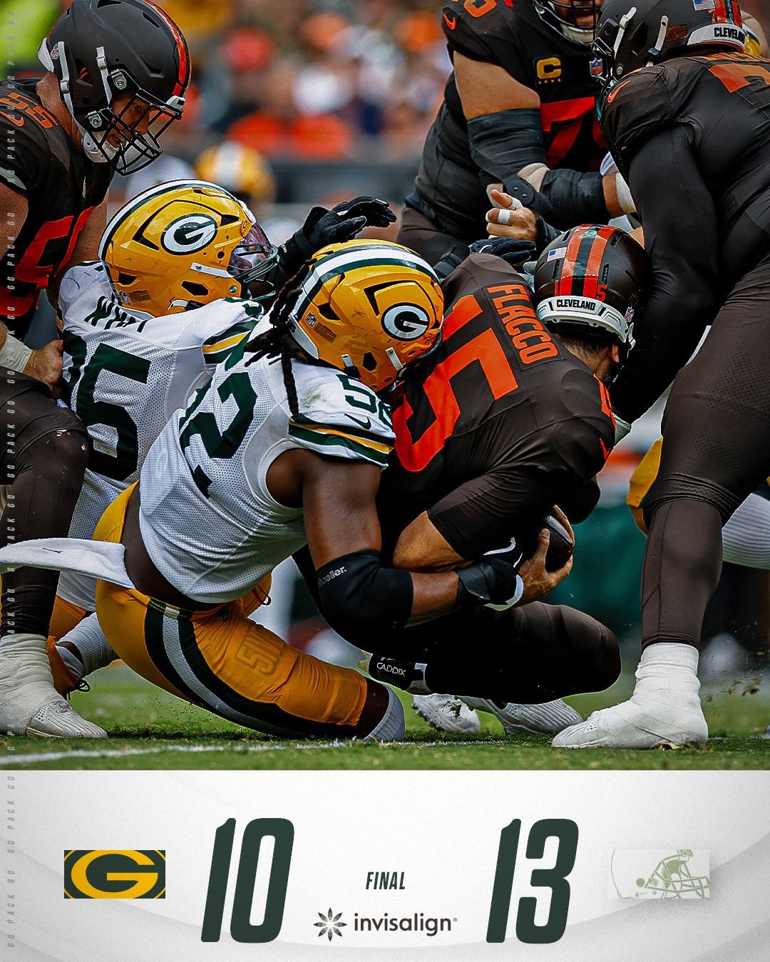 Green Bay Packers Collapse in Cleveland
