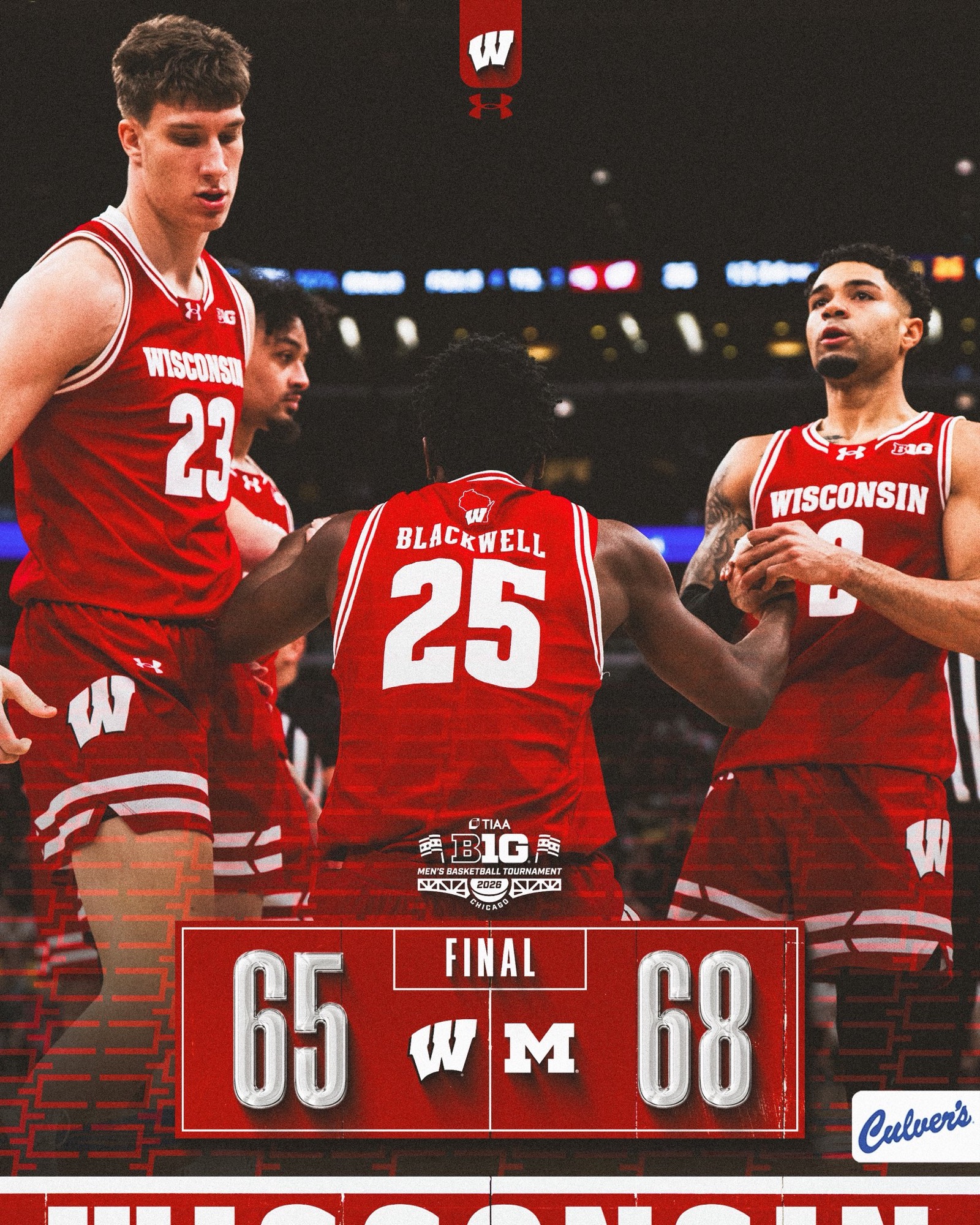 Wisconsin Badgers Drop Heartbreaker in B1G Tournament Semifinals to Michigan