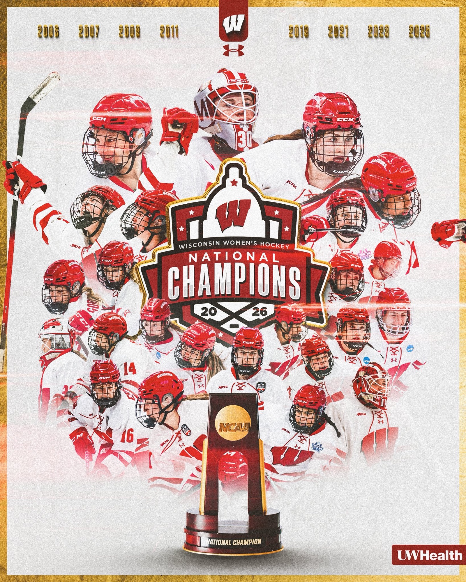 Wisconsin Badgers Women’s Hockey Wins Back-To-Back National Championships!